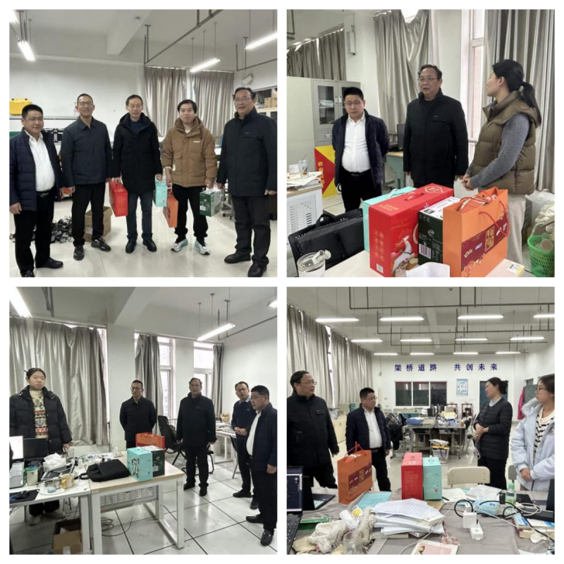 学院慰问集训师生 暖心关怀激发备赛热情