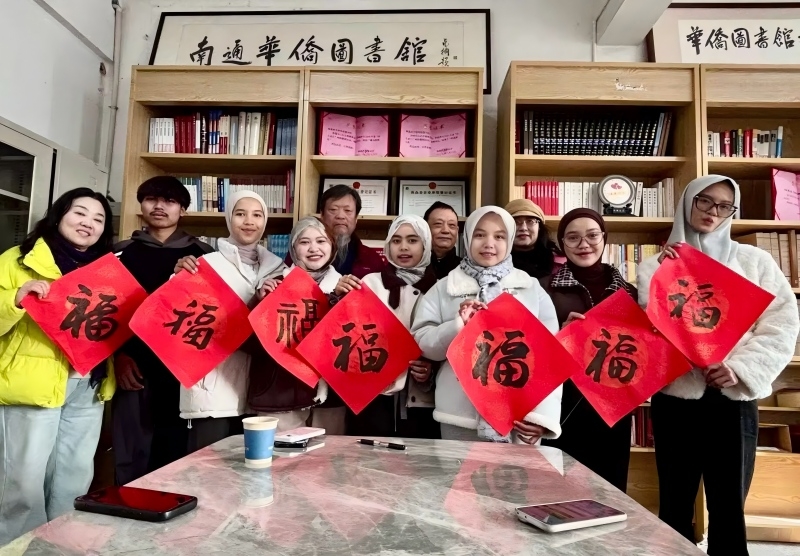 我校留学生多彩活动喜迎马年新春