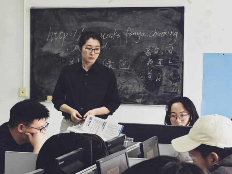 以课为媒展风采 示范引领共成长 —— 人工智能与电子信息学院田园老师开展《视听语言》晒课活动