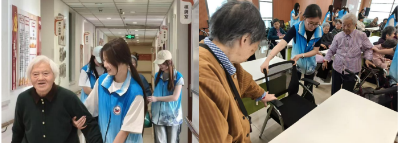 岁岁感恩意 温情暖夕阳 ——数字财贸学院开展母亲节敬老志愿服务活动