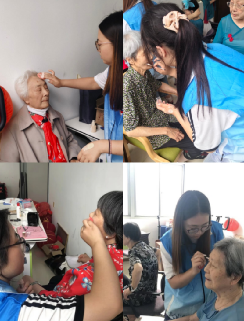 青丝伴银发，青春赴夕阳 ——数字财贸学院“三下乡”志愿服务首站走进阳光养老集团