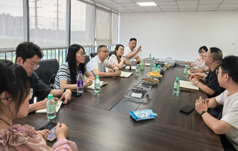 数字财贸学院赴星诺安（南通）智能科技有限公司开展访企拓岗专项活动